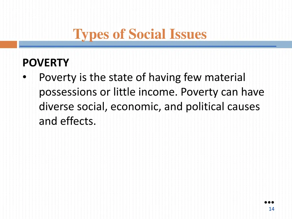 types of social issues 8