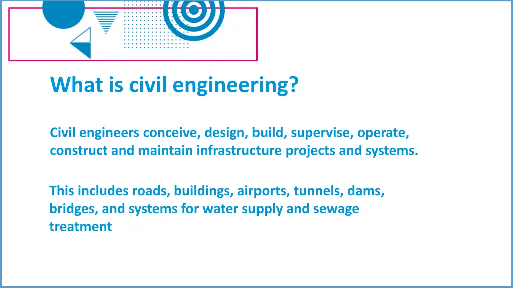 what is civil engineering