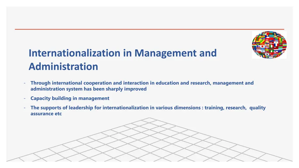 internationalization in management