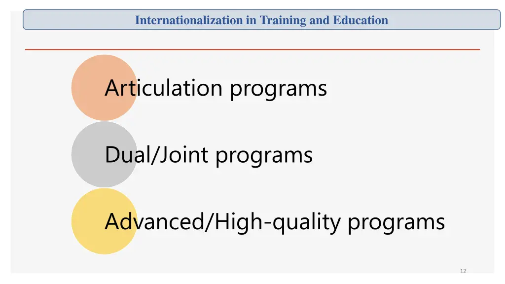 internationalization in training and education