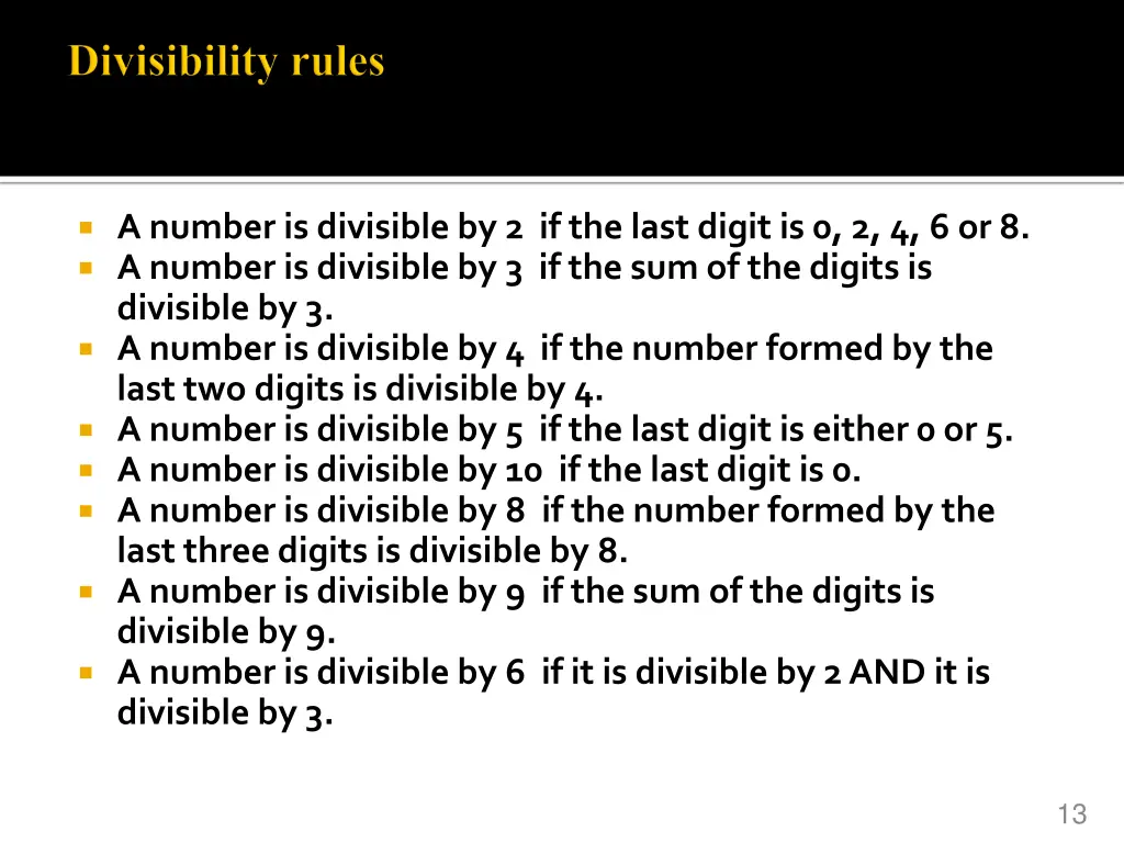 a number is divisible by 2 if the last digit