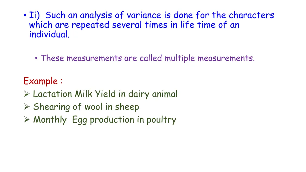 ii such an analysis of variance is done