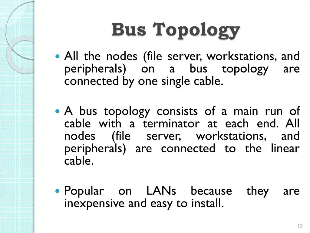 bus topology