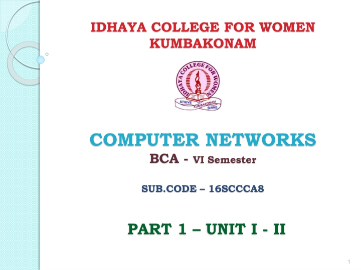 idhaya college for women kumbakonam