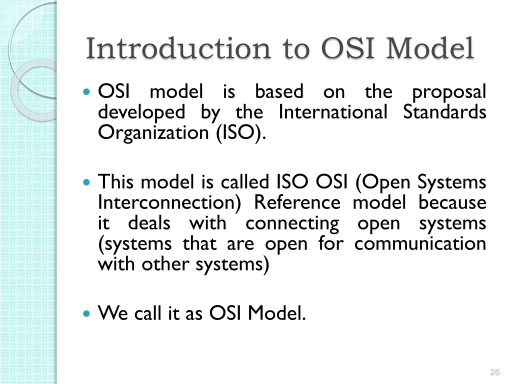 introduction to osi model