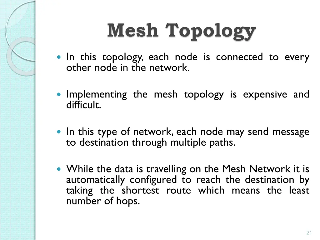 mesh topology