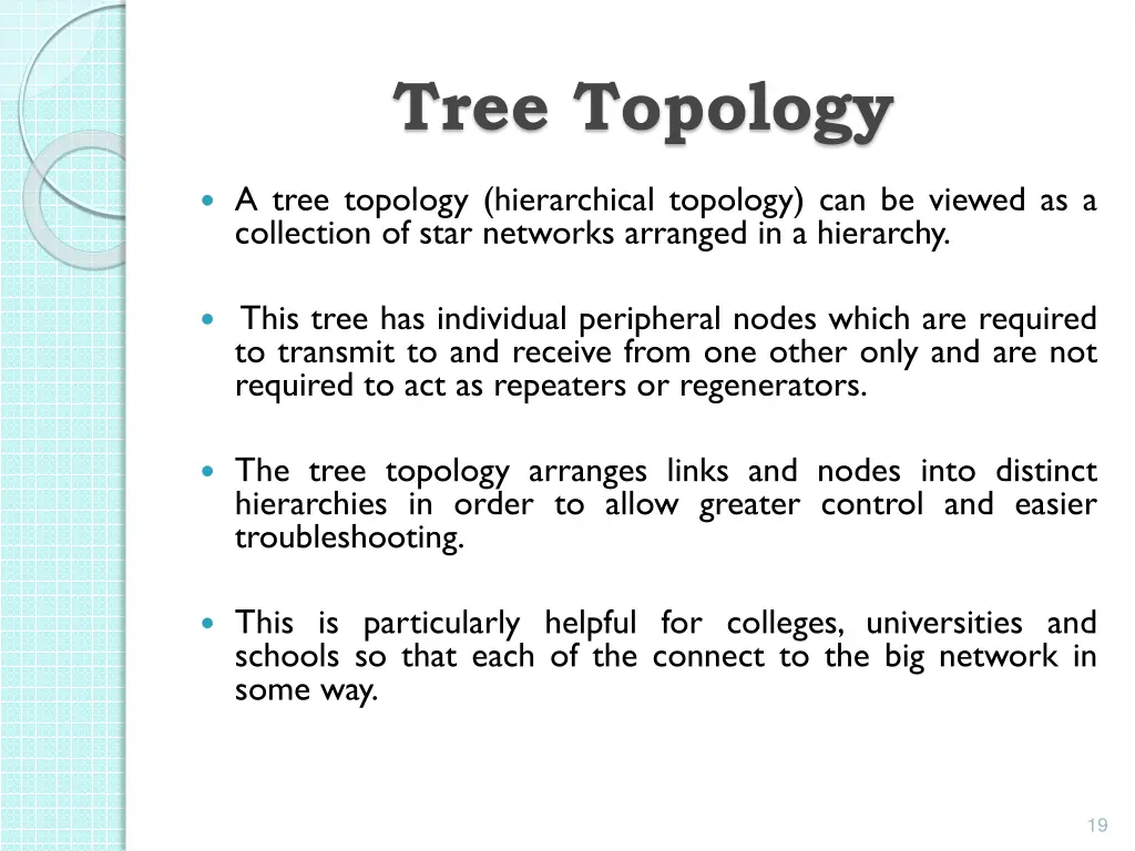 tree topology