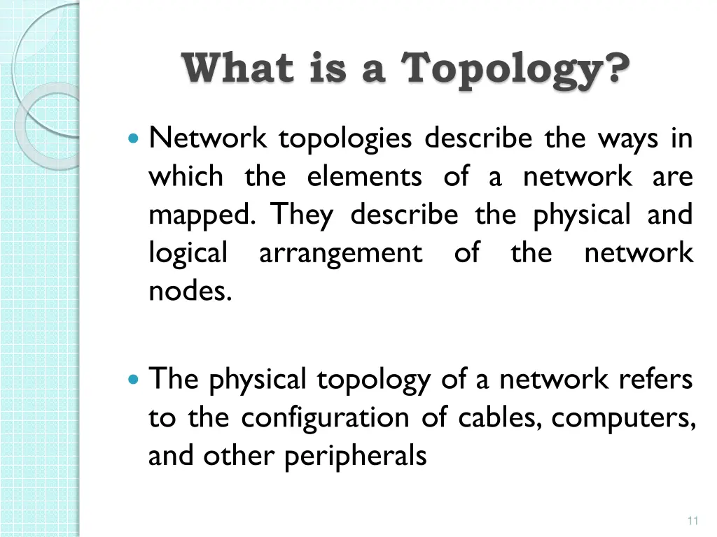 what is a topology