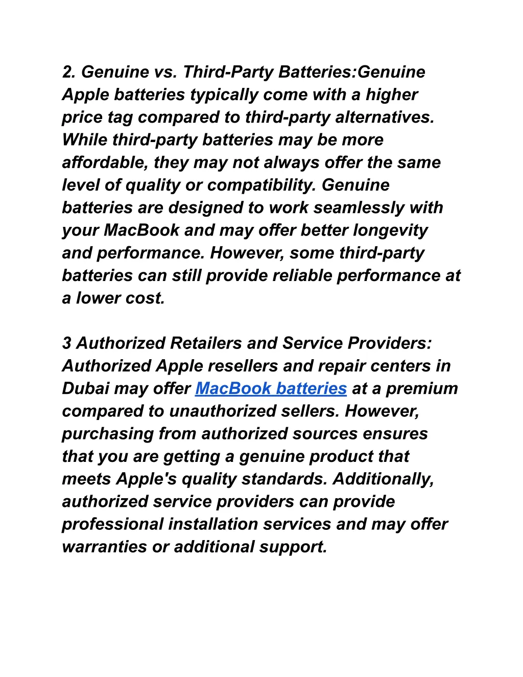 2 genuine vs third party batteries genuine apple