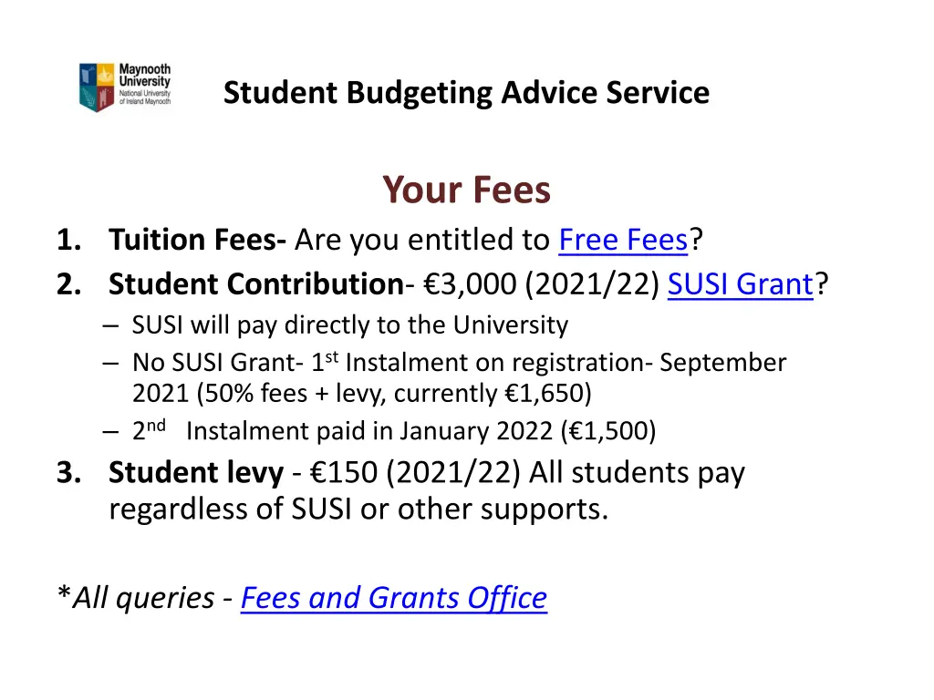 student budgeting advice service 2