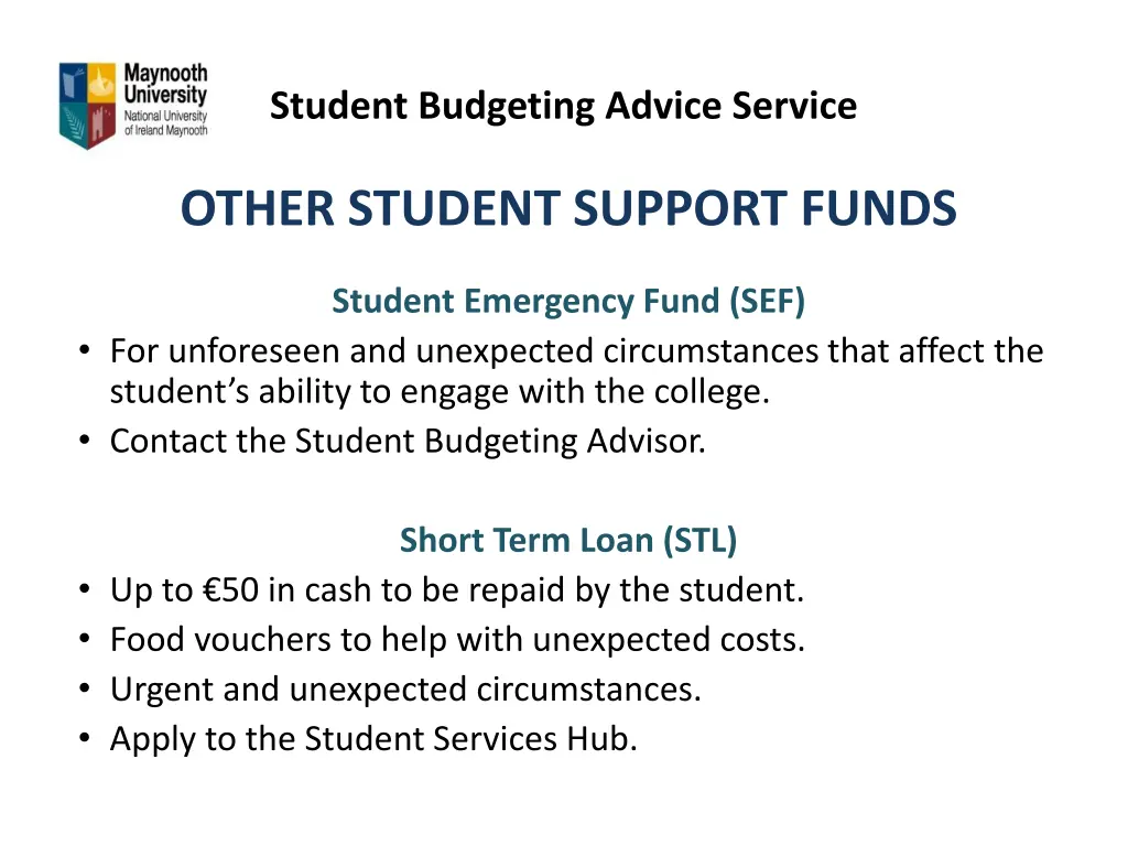 student budgeting advice service 9