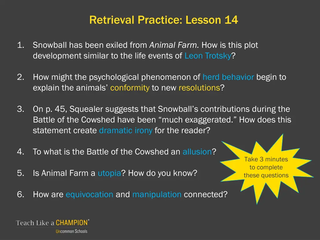 retrieval practice lesson 14