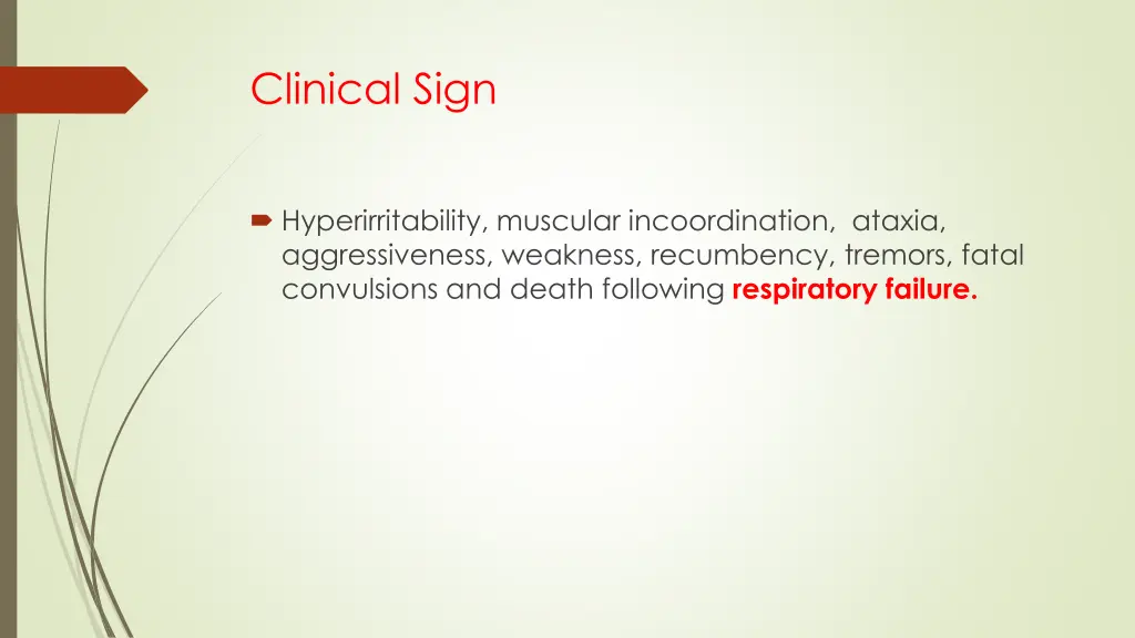 clinical sign