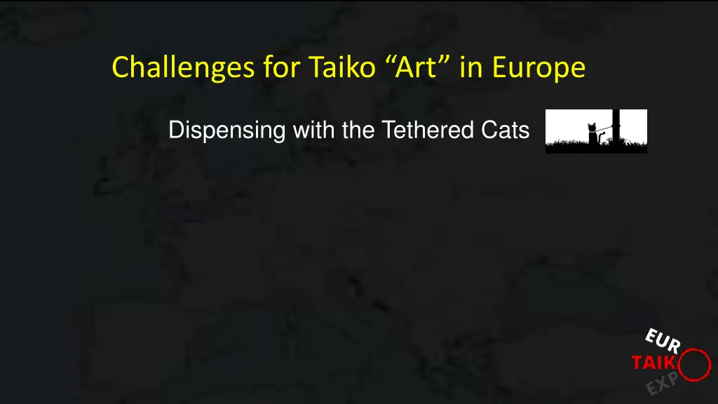 challenges for taiko art in europe 1