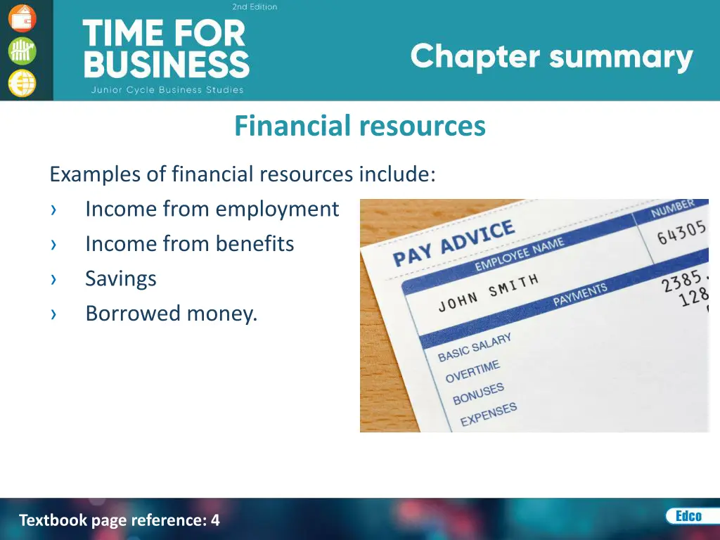 financial resources 1