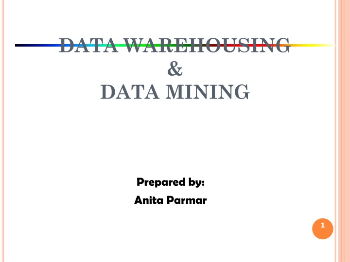 data warehousing data mining