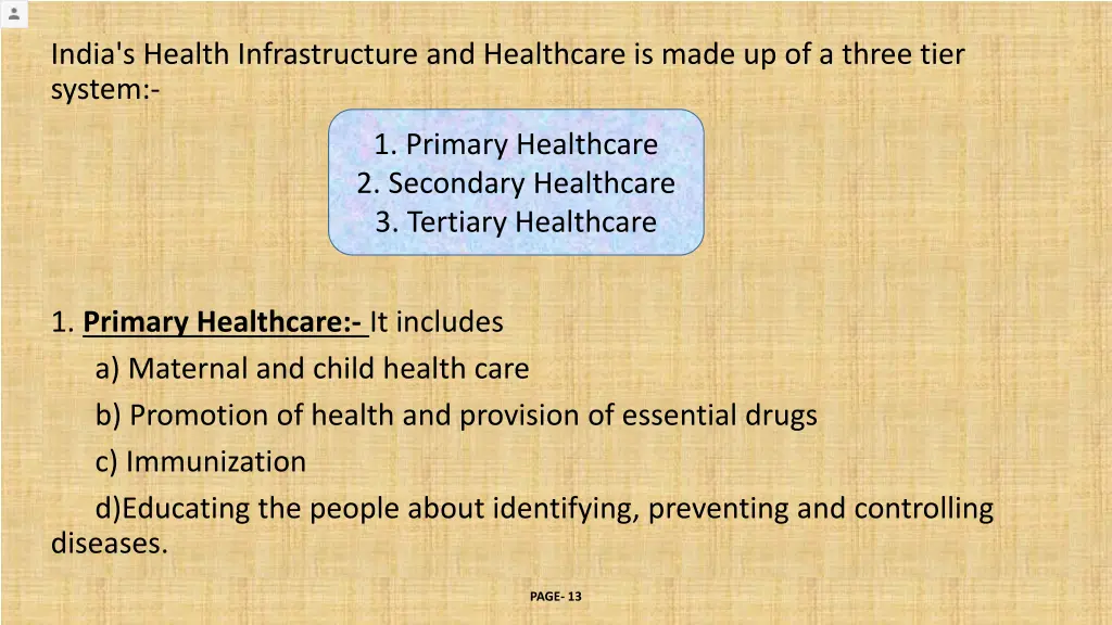 india s health infrastructure and healthcare