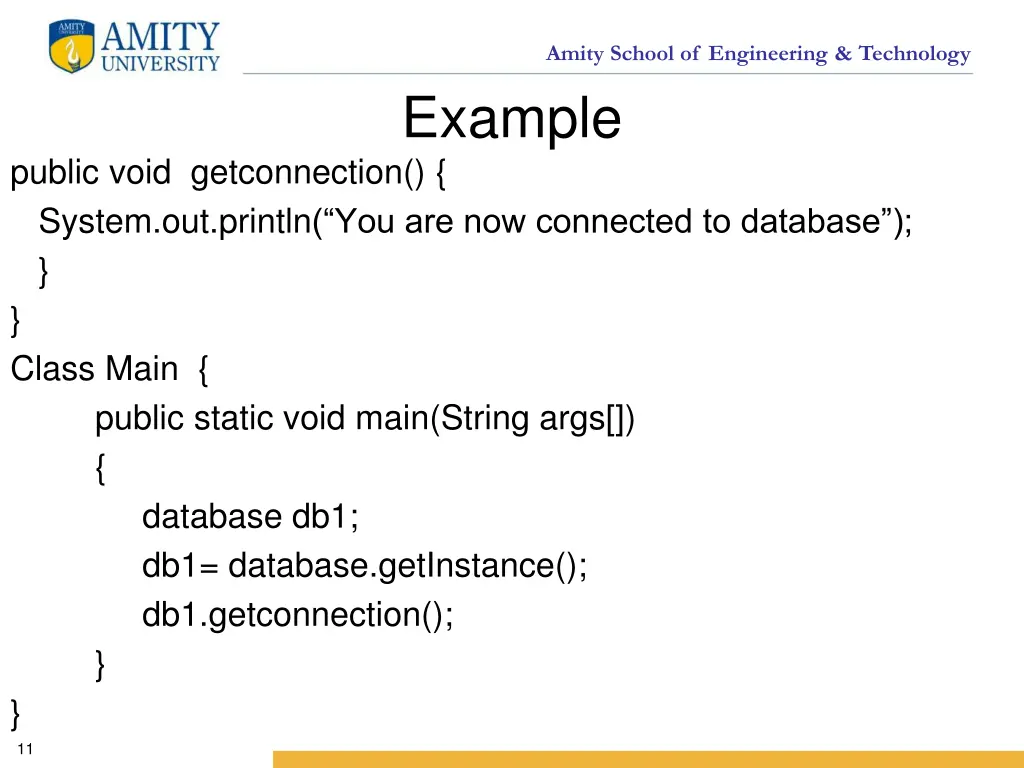 amity school of engineering technology example 1