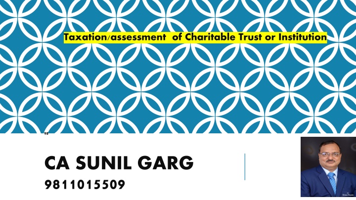 taxation assessment of charitable trust