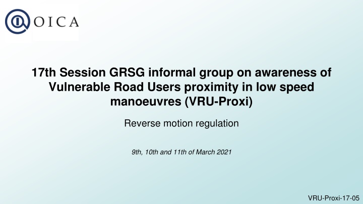 17th session grsg informal group on awareness