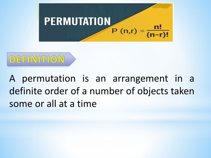 permutation permutation