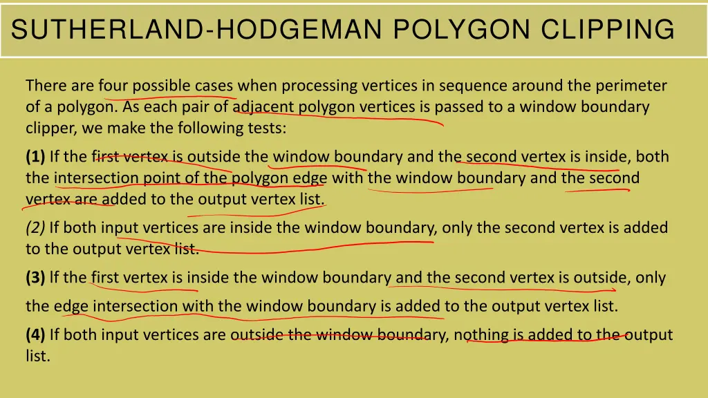 sutherland hodgeman polygon clipping 1