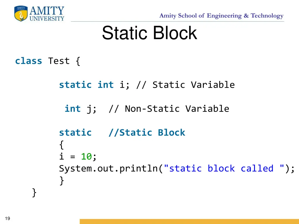 amity school of engineering technology static 1