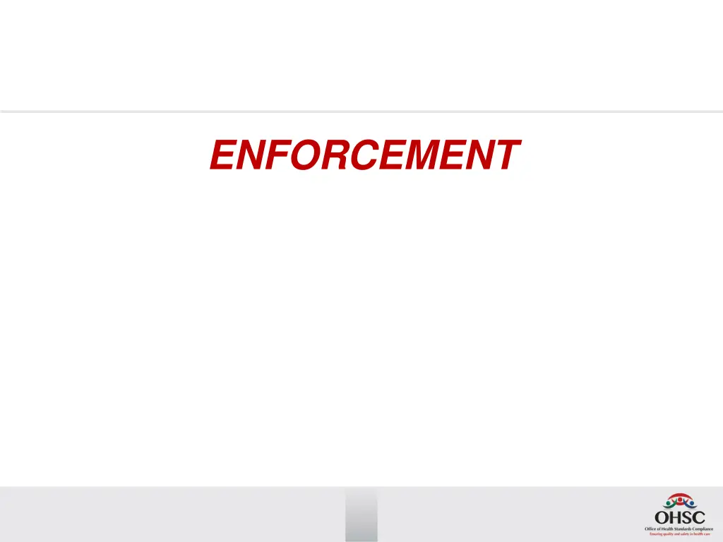 enforcement