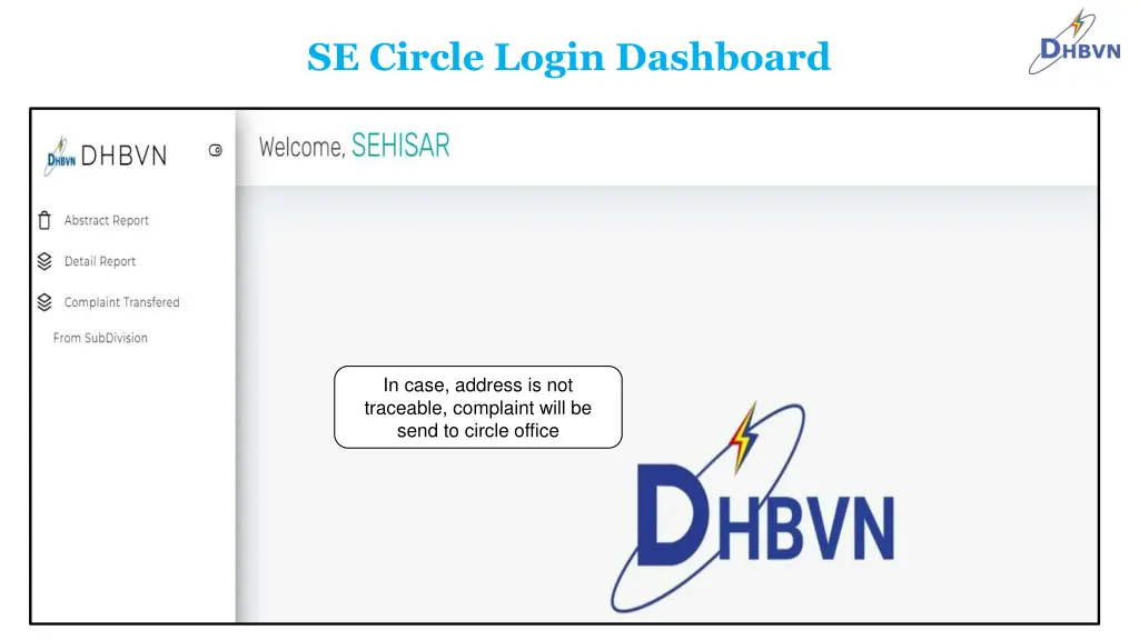 se circle login dashboard