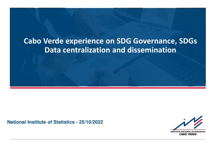 cabo verde experience on sdg governance sdgs data