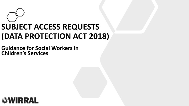 subject access requests data protection act 2018