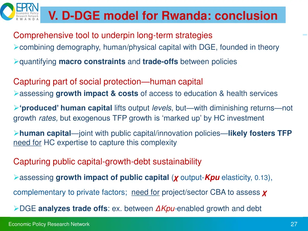 v d dge model for rwanda conclusion 2