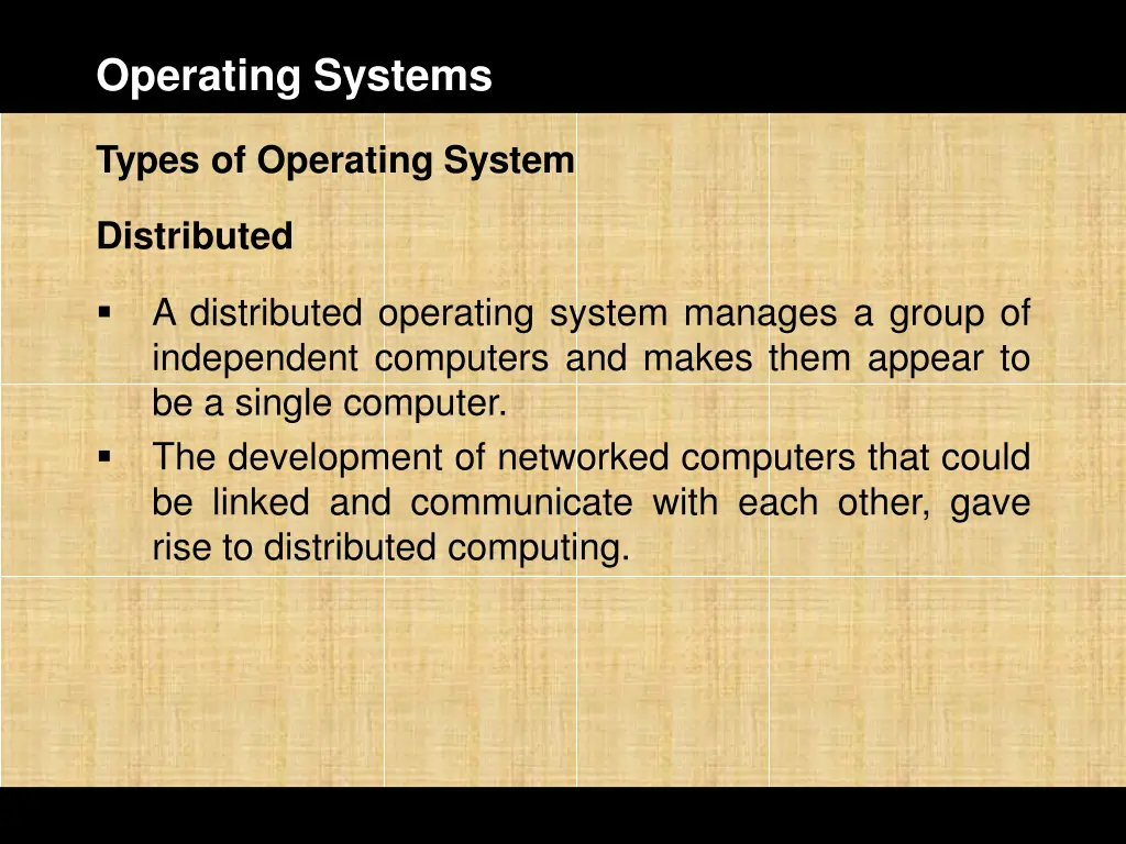 operating systems 6