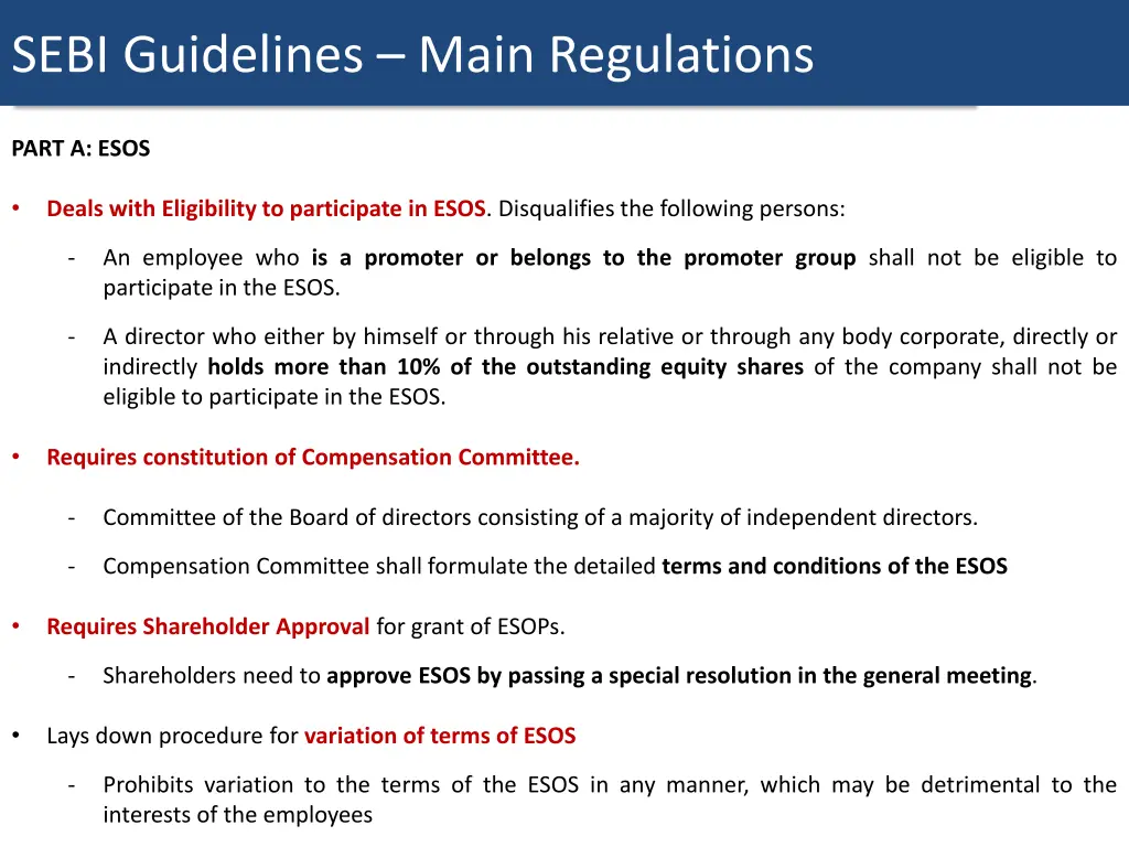 the black scholes formulas sebi guidelines main