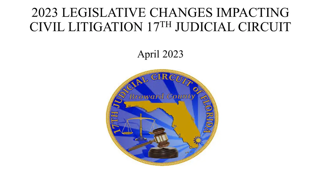 2023 legislative changes impacting civil