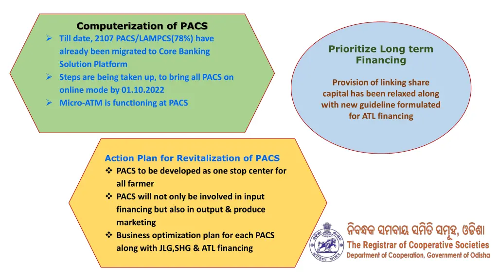 computerization of pacs till date 2107 pacs