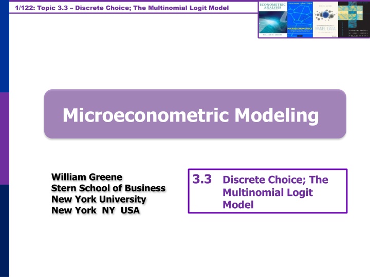 1 122 topic 3 3 discrete choice the multinomial