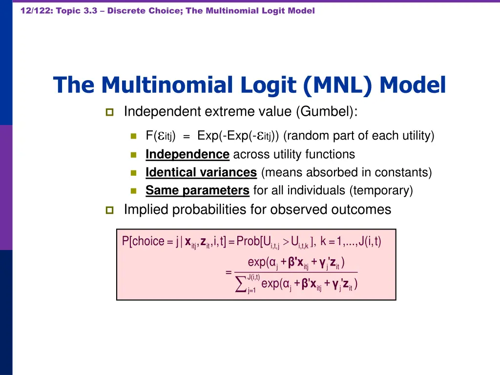 12 122 topic 3 3 discrete choice the multinomial