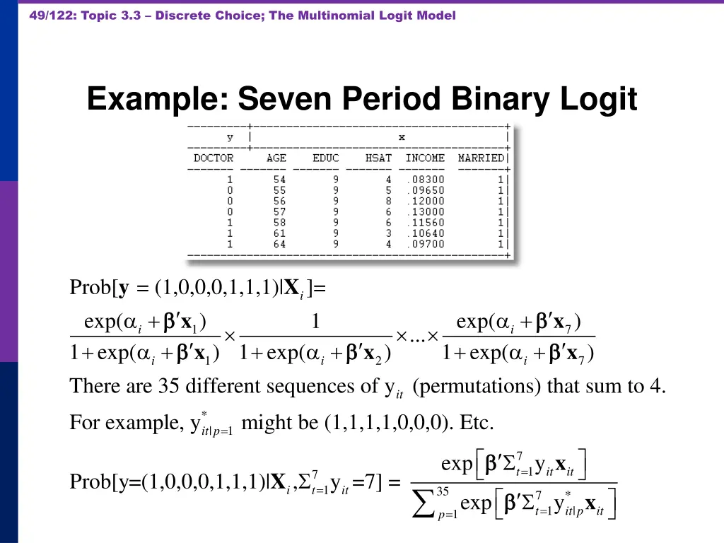 49 122 topic 3 3 discrete choice the multinomial