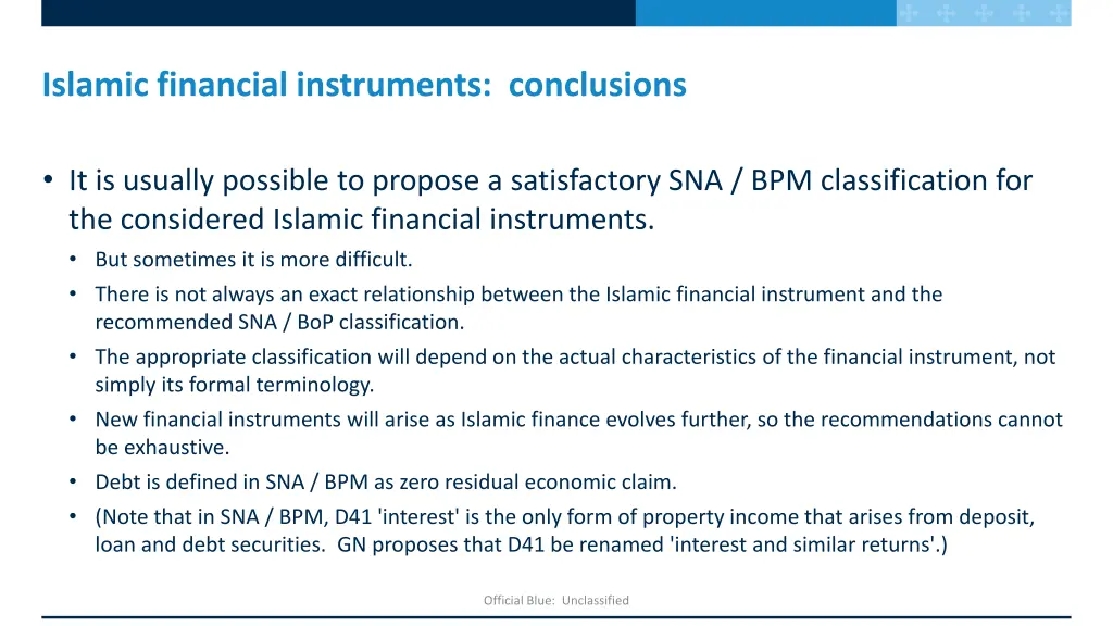 islamic financial instruments conclusions