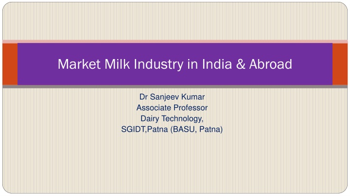 market milk industry in india abroad