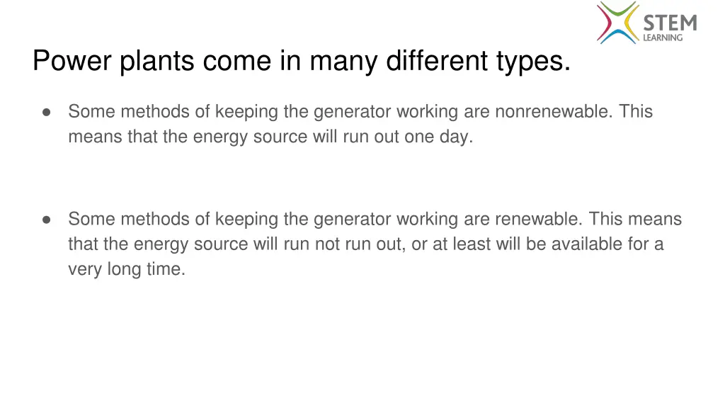 power plants come in many different types