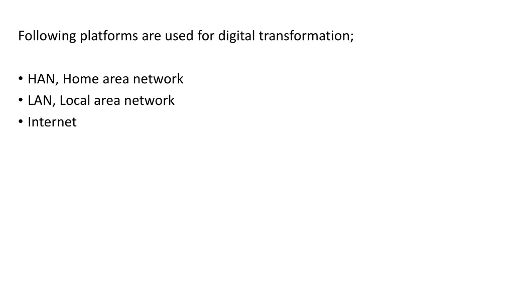 following platforms are used for digital