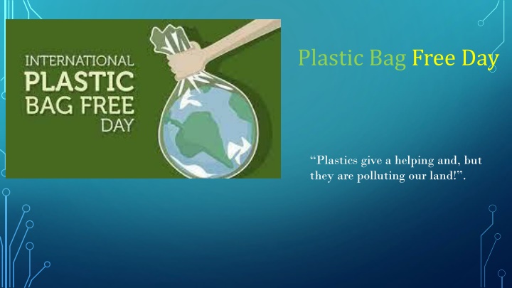 plastic bag free day