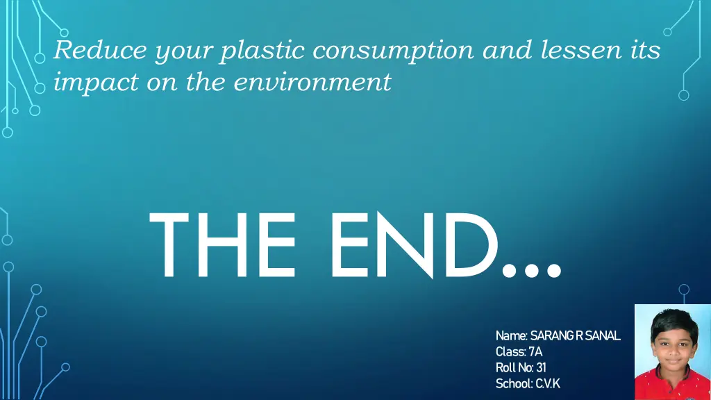 reduce your plastic consumption and lessen