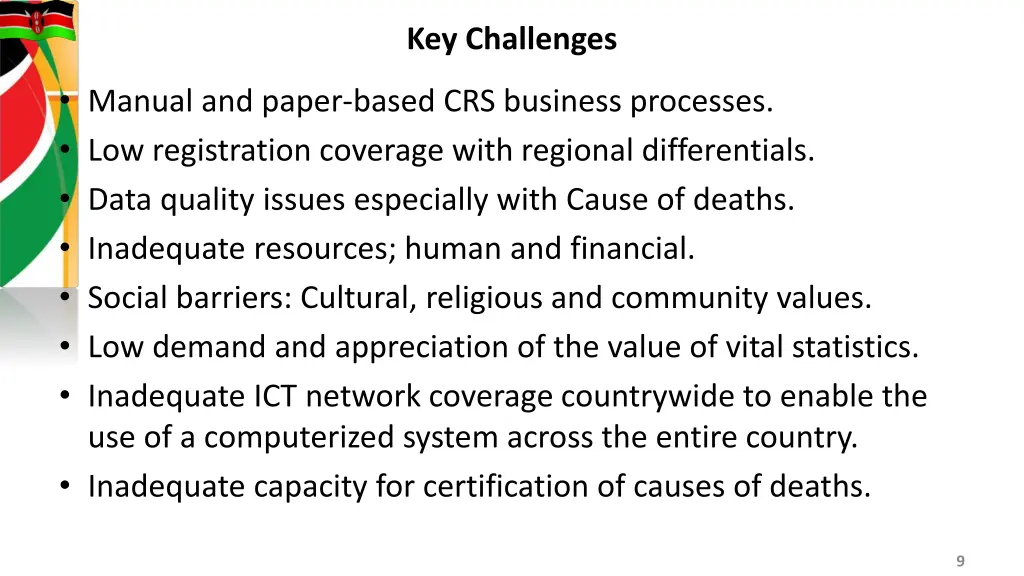 key challenges