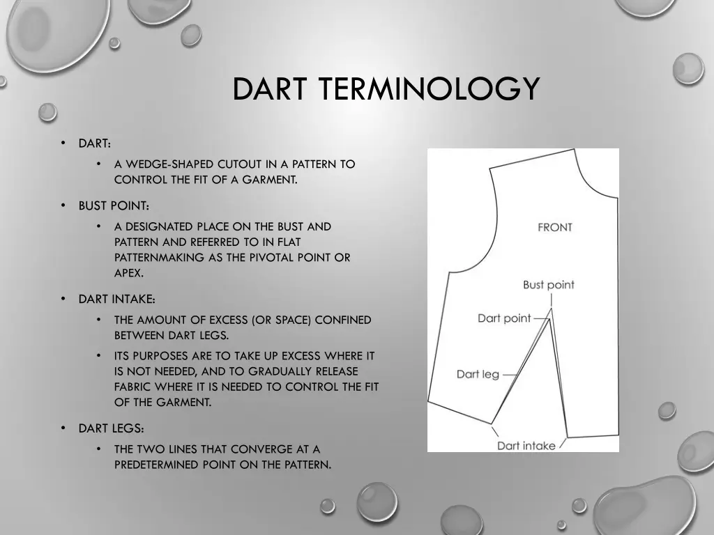 dart terminology