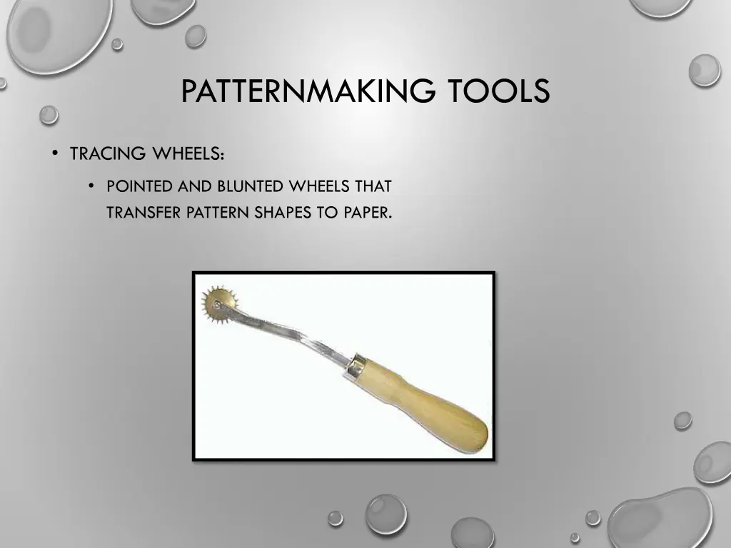 patternmaking tools 2