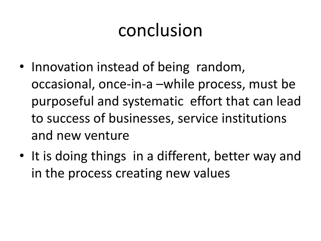 conclusion 1