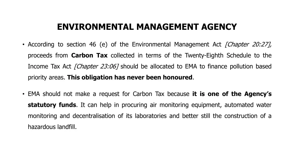 environmental management agency